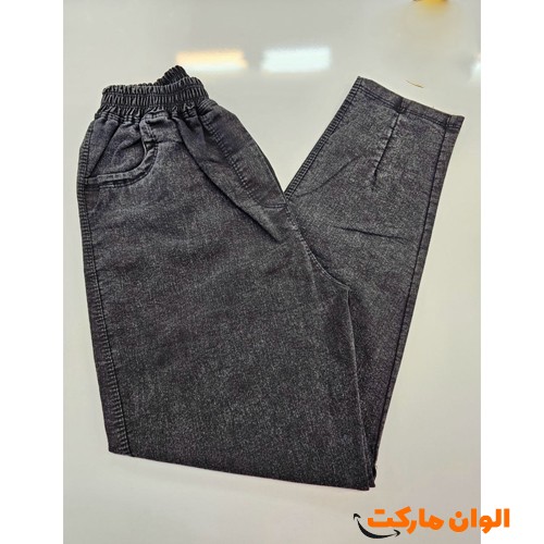 تولید-شلوار-لی-زنانه-پارچه-نیل-مام-استایل-عمده-کد-g3434