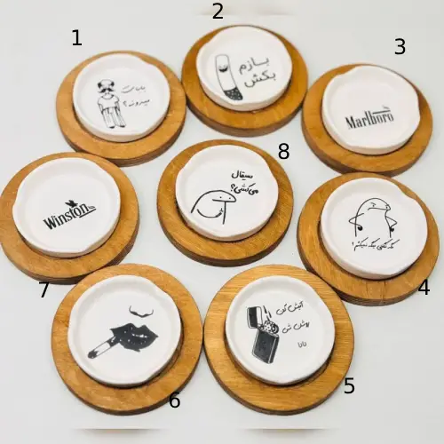 پخش زیر سیگاری تِکس تک و عمده کد Z676