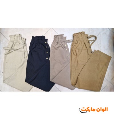تولیدی شلوار زنانه مدل جدید کدG3470