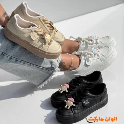 تولیدی  کفش اسپورت زنانه مدل جدید تک و عمده  P064