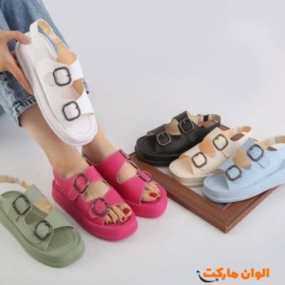 خرید صندل زنانه مدل جدید تک و عمده کد P085