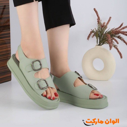 خرید-عمده-صادرات-صندل-زنانه-مخملی-مدل-جدید-تک