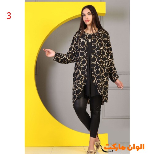 تولیدی-تونیک-زنانه-مدل-جدید-کرپ-کد-g3532