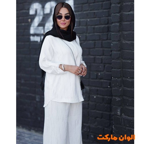 تولیدی-ست-شومیز-شلوار-زنانه-مدل-جدید-لمه-کد-g3540