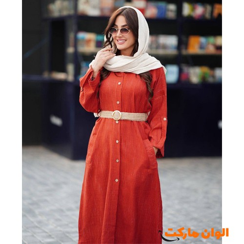 تولیدی-کفتان-زنانه-مدل-جدید-لمه-خارجی-کد-g3552