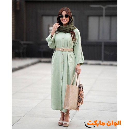 تولیدی-کفتان-زنانه-مدل-جدید-لمه-خارجی-کد-g3552
