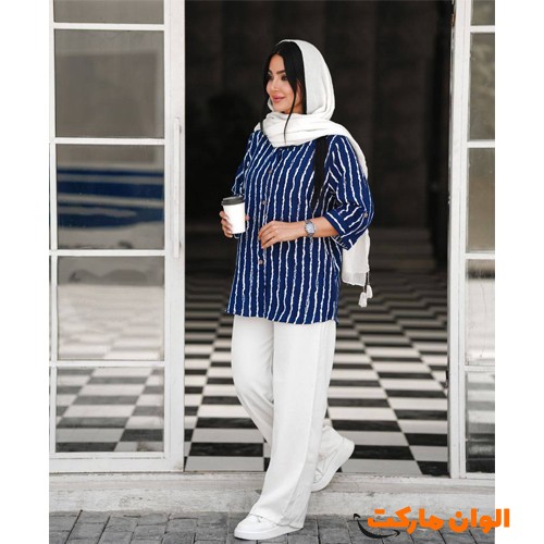 خرید-شومیز-زنانه-مدل-جدید-کرپ--کنزو-کد-g3555