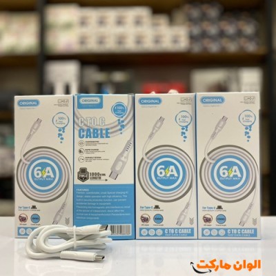 خرید کابل دوسر تایپ سی ORIGINALکد P100