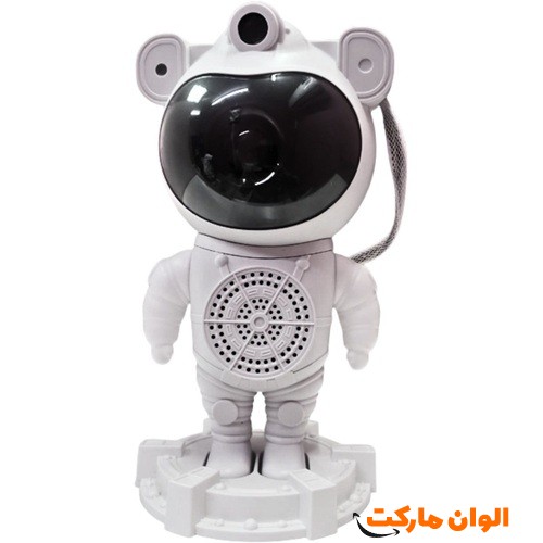 خرید-عمده-صادرات-چراغ-خواب-پروژکتوری-اسپیکردار-کهکشانی-مدل-فضانورد-ایستاده
