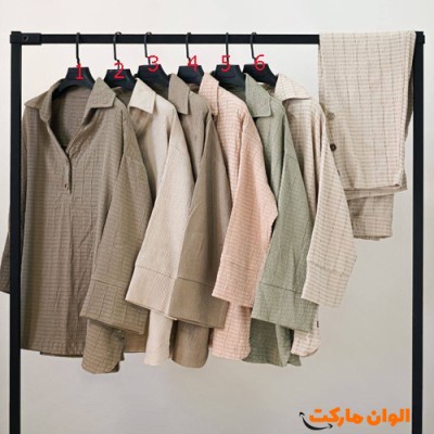 تولیدی ست مانتو شلوار زنانه مدل جدید کد G3572