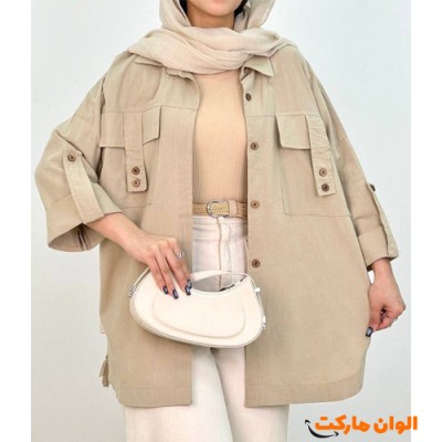 تولیدی مانتو زنانه مدل جدید کد G3580