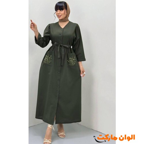 Production-of-women's-kaftan-new-model-foreign-linen-code-g3616