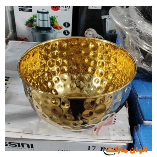 Buy-steel-bowl-gold-model-code-g3633