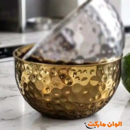 Buy-steel-bowl-gold-model-code-g3633
