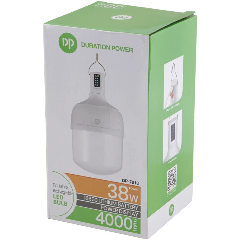 پخش چراغ آویز دار شارژی روشنایی مدل DP.LED 38W