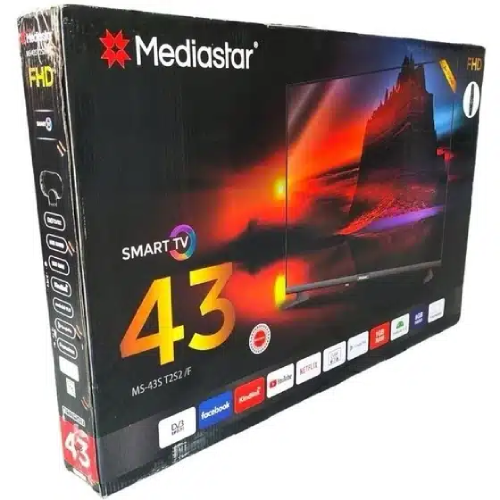 خرید تلویزیون 43 اینچ مدیا استار مدل MS-43SUT2S2/F تک و عمده کدZ723