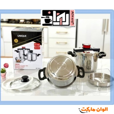 زودپز 2 قلو یونیک مدل UP-2043 کدG3667