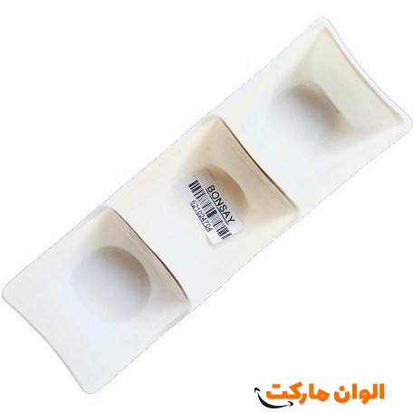 خرید اردوخوری سه قسمتی چینی تک و عمده کد Z731