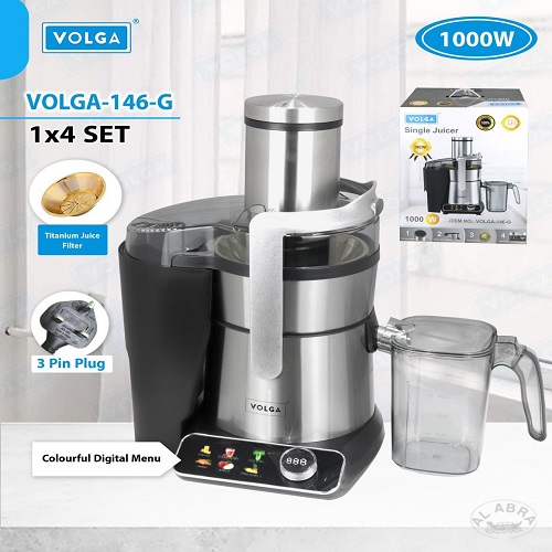 آبمیوه‌گیر تک‌کاره ولگا لمسی مدل 146-g کدt371