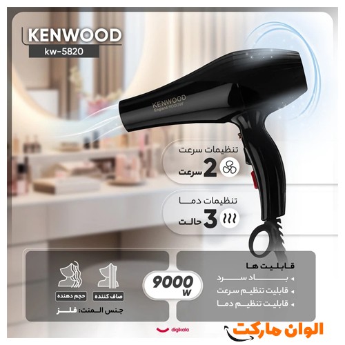 Buy-Hair-Dryer-Kenwood-Model-KW-5820-Code-G3682