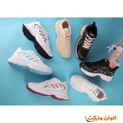 خرید کتانی زنانه مدل جدید تک و عمده کدr012 