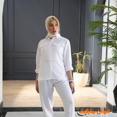 تولیدی ست شومیز شلوار زنانه مدل جدید کدt388 عمده 