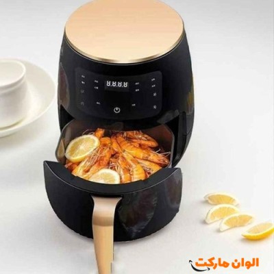 پخش  سرخ کن6 لیتری برندسیلور کرست بدون روغن مدل 389 کد P124