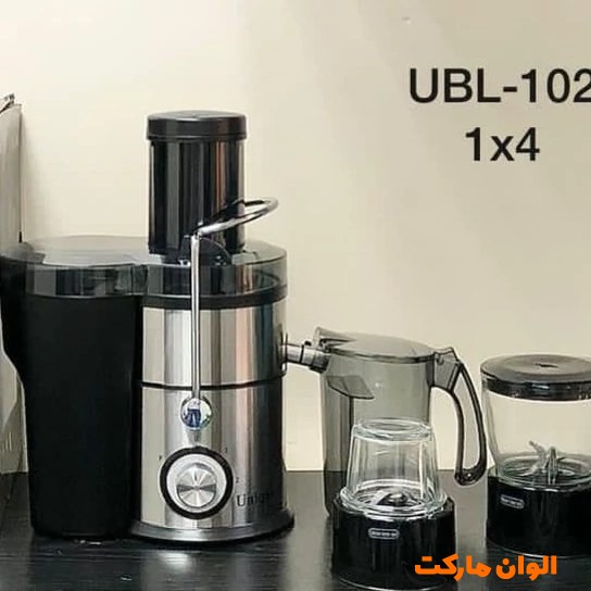 خرید آبمیوه گیر 4 کاره یونیک مکس مدل UBL - 204 کد P127