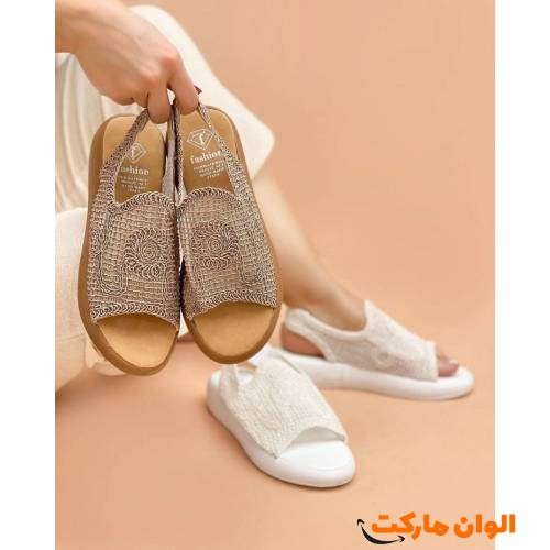 تولیدی صندل زنانه مدل جدید تک و عمده کد R027
