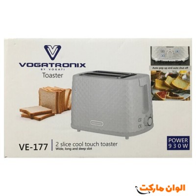 پخش توستر وگاترونیکس مدل VE-177 عمده کد G3732