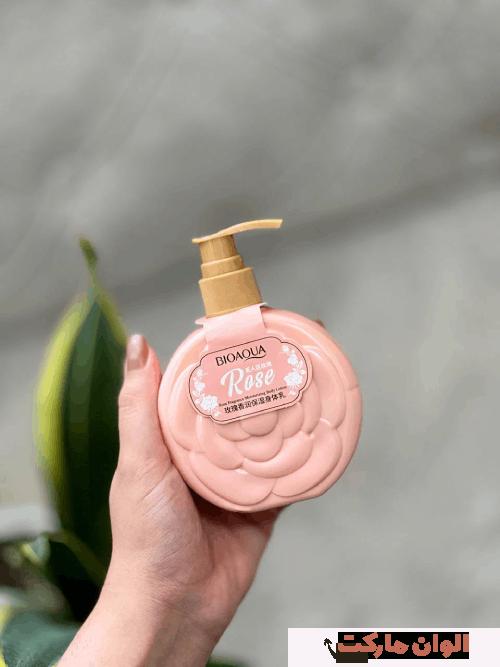 پخش لوسیون رز برند BAURSDI کیفیت عالی اورجینال ۳۰۰میل r030