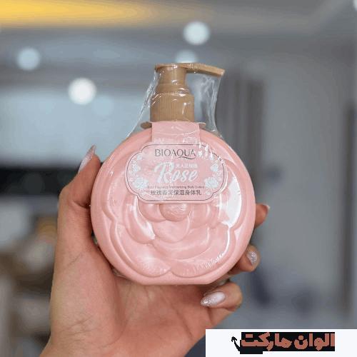 پخش لوسیون رز برند BAURSDI کیفیت عالی اورجینال ۳۰۰میل r030