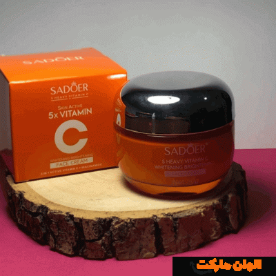 خرید ژل کرم صورت سفید و شفاف کننده سادور کدr071