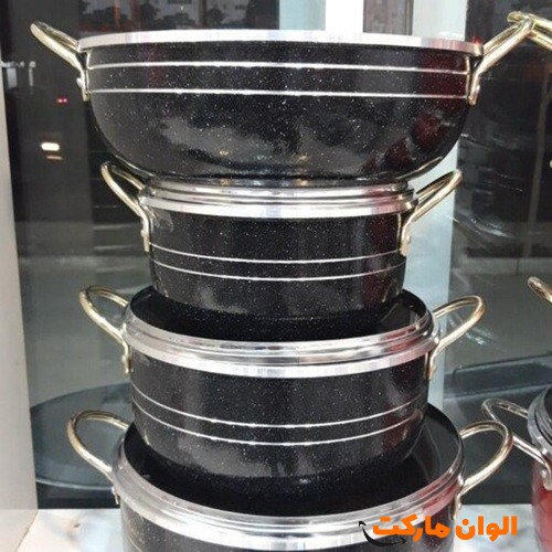 Wholesale-buy-service-granite-pot-7-cloth-edge-cast-cast-steel-Silva