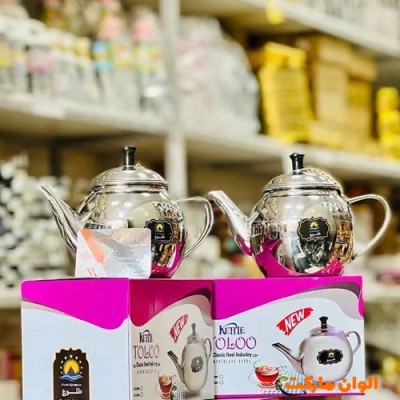 پخش عمده خرید کتری استیل نیم لیتری پدیده کد P161