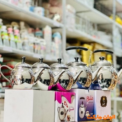 پخش عمده خرید کتری استیل 1 لیتری پدیده کد P163