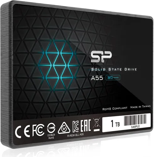 پخش هارد اس اس دی اینترنال سیلیکون پاور مدل Ace A55 ظرفیت 1 ترابایت کدt415 عمده