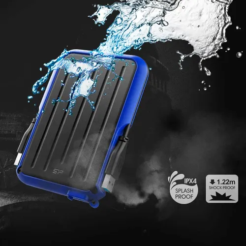 پخش هارد اکسترنال سیلیکون پاور مدل Armor A66 ظرفیت 2 ترابایت کدt419 عمده