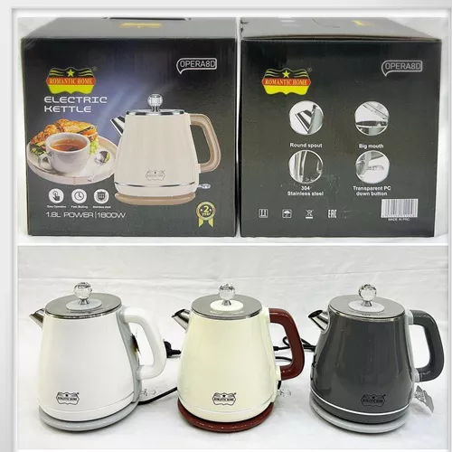 خرید کتری برقی سر الماسی رمانتیک هوم کد P206