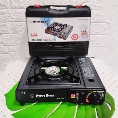 پخش عمده اجاق گاز دو کاره مسافرتی سامسینت دار happy home کد P213