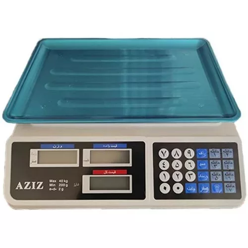 خرید ترازو 40 کیلویی بدون علمک عزیز کد P214