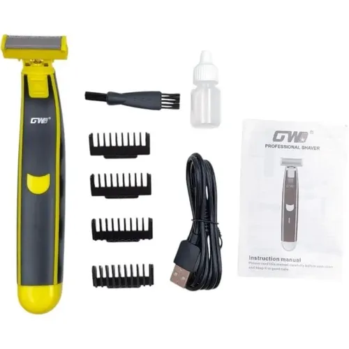 پخش بادی گرومGW مدل 9969 حرفه‌ای شارژی کدt437 عمده