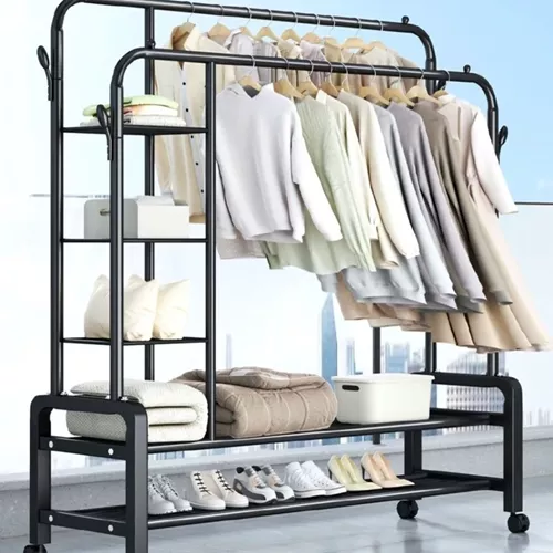 Wholesale-buy-double-wheeled-stainless-rack-with-weight-bearing-58-kg