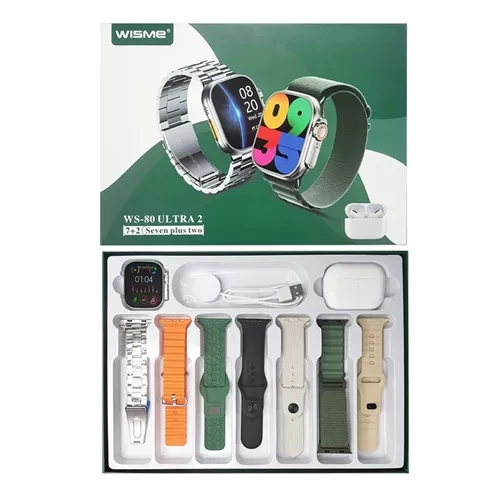 wholesale-smartwatch-and-airpods-wisme-ws80-ultra2-