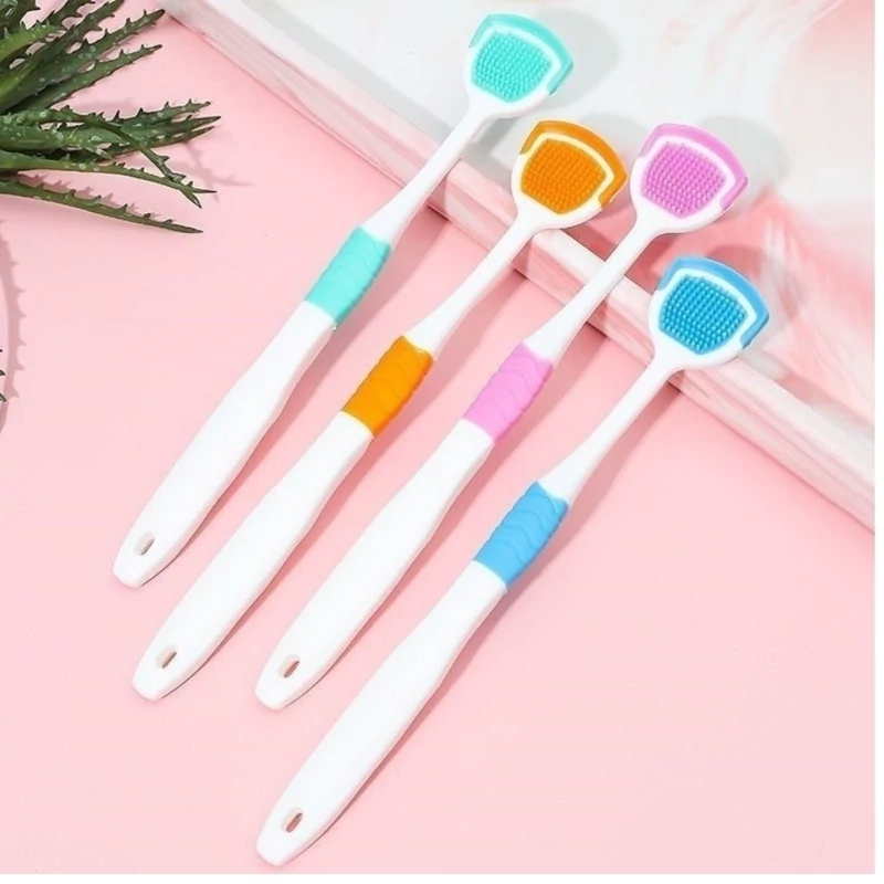 خرید مسواک زبان شور CLEANER با برس نرم کد P240