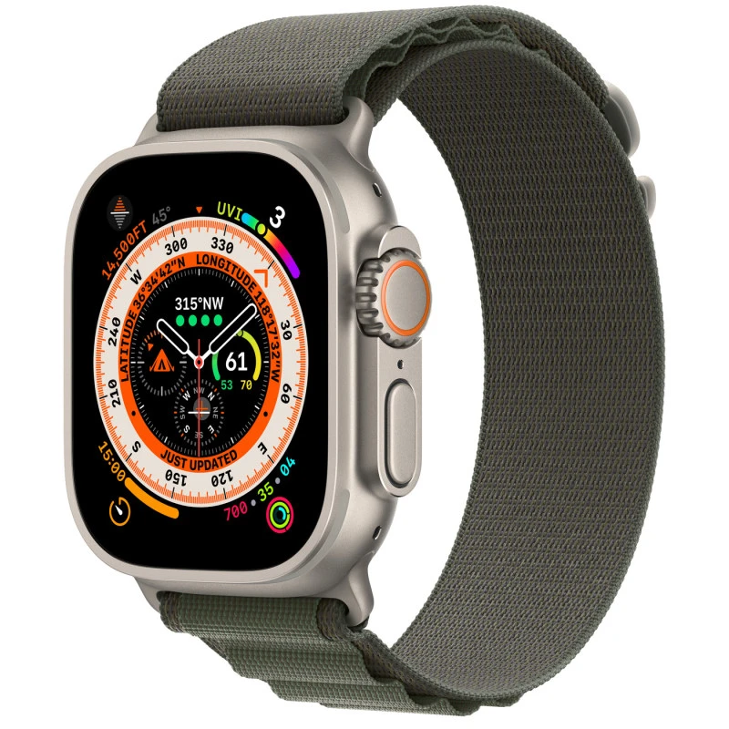 ساعت هوشمند مدل Green WATCH ULTRA AMOLED کد G3895