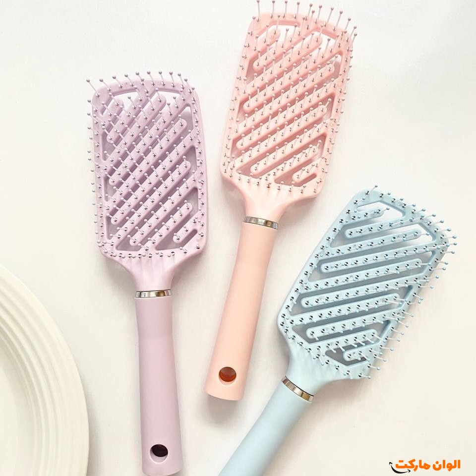 پخش عمده خرید برس منحنی گره بازکن مو کد P261