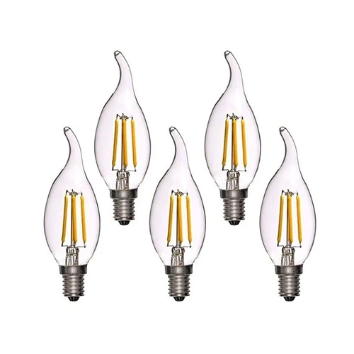 TakTab 6W Filament Candle LED Bulb | E14 Decorative Vintage Light