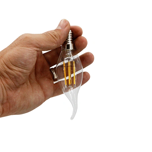 TakTab 6W Filament Candle LED Bulb | E14 Decorative Vintage Light