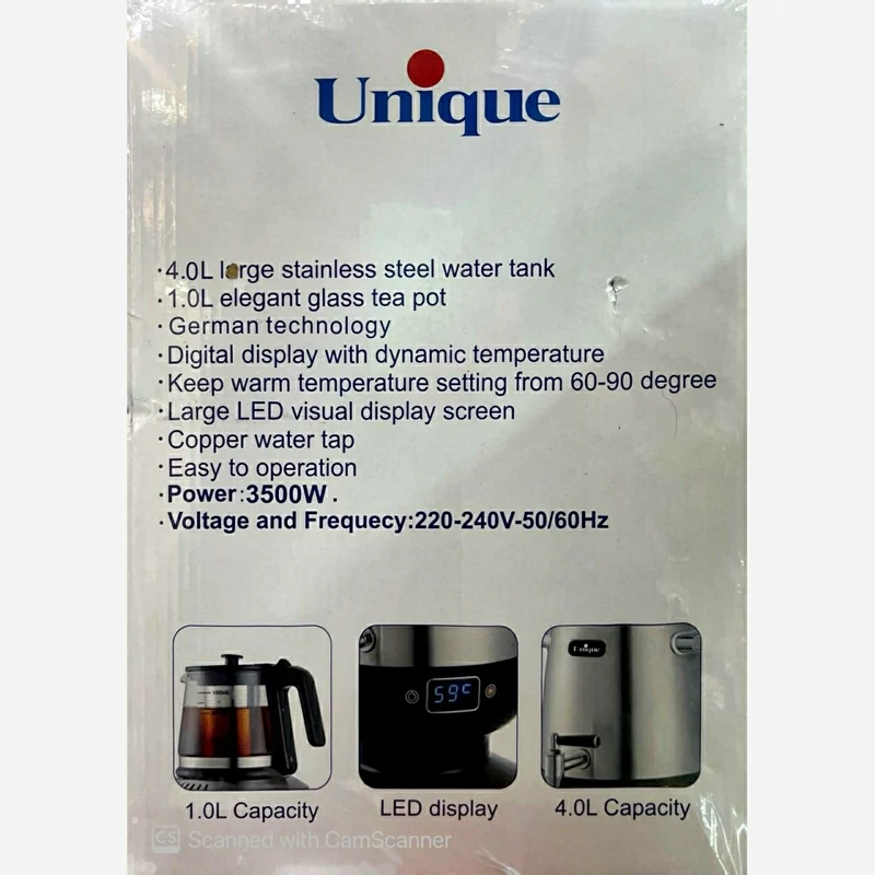Buy-steel-tea-maker-unique-plus-model-up-2035-single-and-wholesale